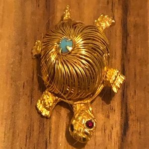 🐢 Turtle Brooch Pin 🐢
